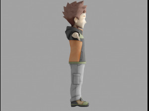 broc from pokemon 3D-Modell