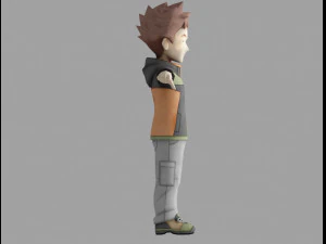broc from pokemon 3D Model