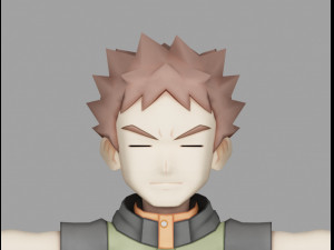 broc from pokemon 3D-Modell