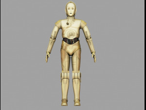 c3po starstorm 3D Model