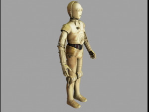 c3po starstorm 3D Model
