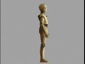 c3po starstorm 3D Model