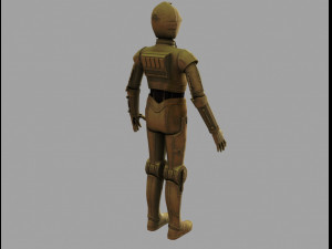 c3po starstorm 3D Model