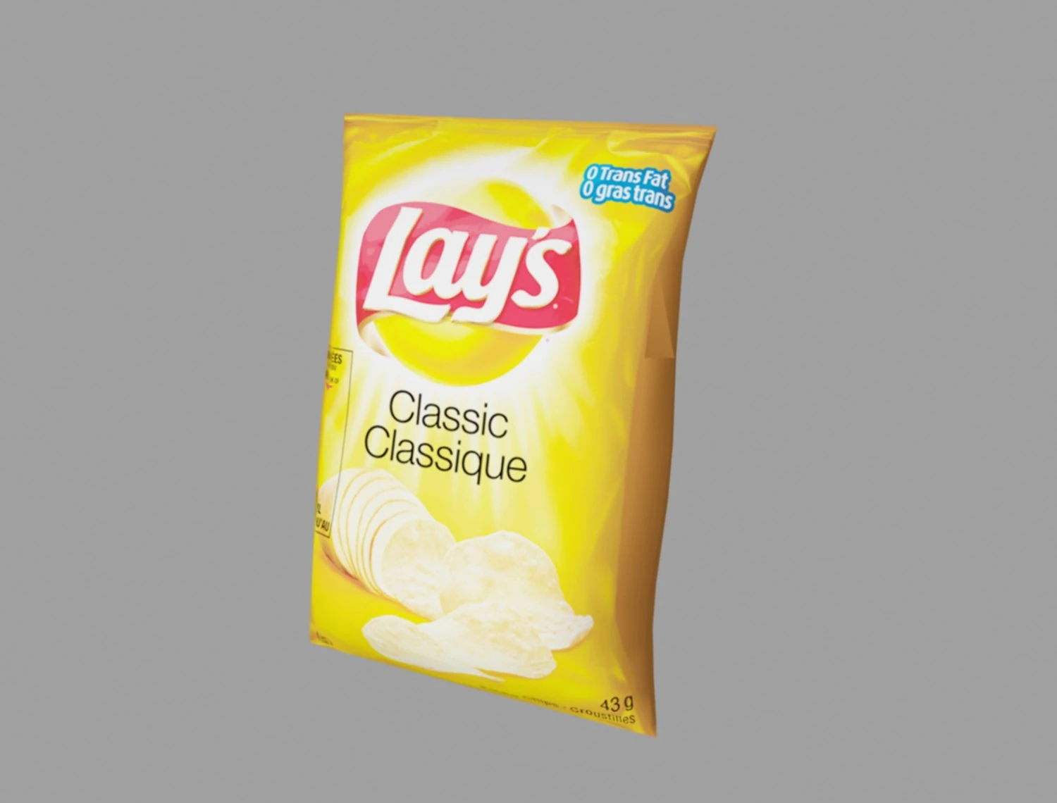 chips lays classic 3D Model .c4d .max .obj .3ds .fbx .stl .blend
