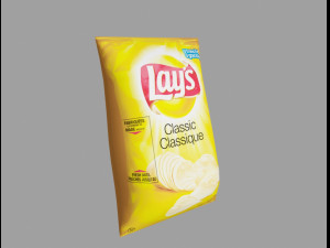 chips lays classic Modèle 3D