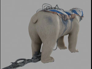 sopportare latko Modello 3D