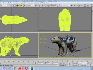sopportare latko Modello 3D
