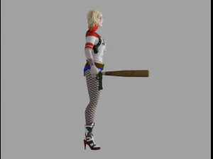 harleyquinn suicidesquad 3D Model
