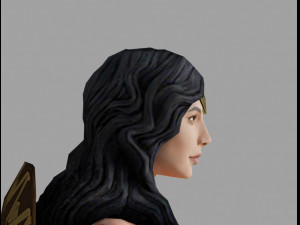 wonder woman Modello 3D