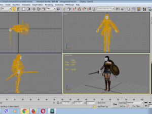 wonder woman Modello 3D