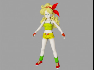 kakarot launch blonde Model 3D
