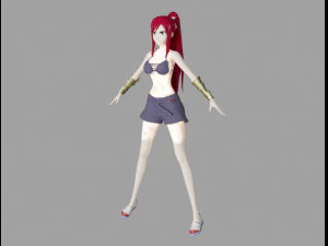 艾莎&middot;斯卡雷特 3D 模型