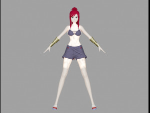 erza scarlet 3Dモデル