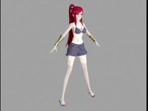 erza scarlet 3Dモデル