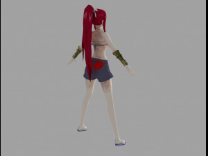 erza scarlet 3Dモデル