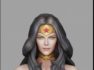 wonder woman default 3Dモデル
