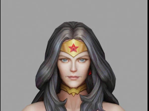 wonder woman default 3D Model