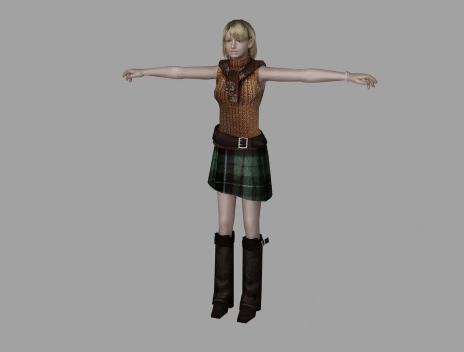 ashley graham 3D Model .c4d .max .obj .3ds .fbx .stl .blend 