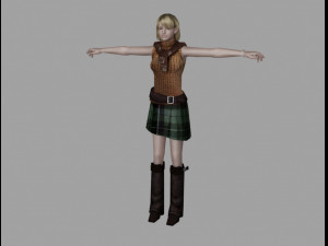 ashley graham 3D Model