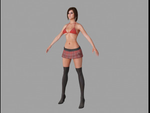 bikini girl 3D Model