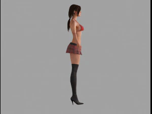 bikini girl 3D Model