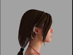 bikini girl Model 3D