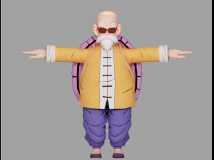 tuan roshi Model 3D