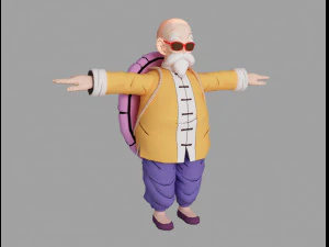 tuan roshi Model 3D