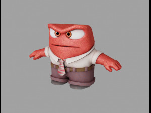 anger 3D Model