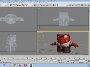 anger 3D 模型