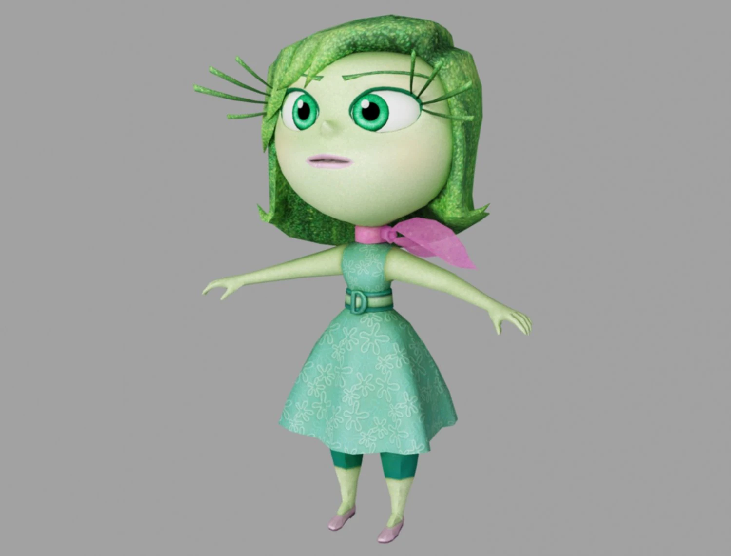 disgust 3D Model .c4d .max .obj .3ds .fbx .stl .blend