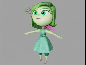 disgust 3D Model