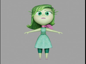 disgust 3D 模型