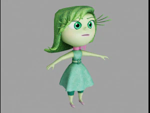 disgust 3D Model