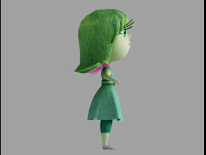 disgust 3D Model