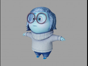 sadness 3D मॉडल