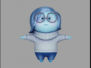 sadness 3D Model