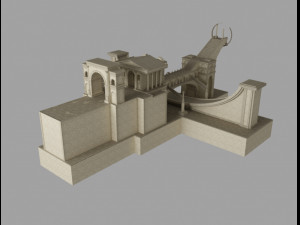 alter building 3D-Modell