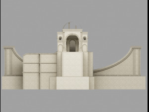 alter building 3D Model