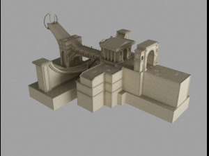 alter building 3D Model
