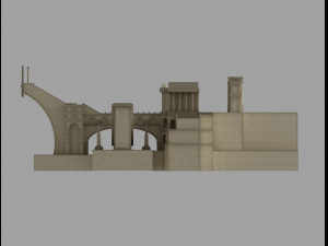 alter building 3D Model