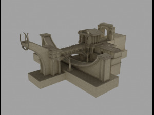 alter building 3D Model
