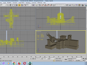 alter building 3D Model