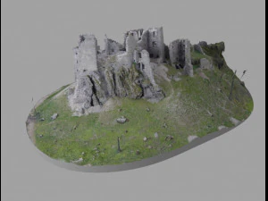 hrusov castle 3D Model