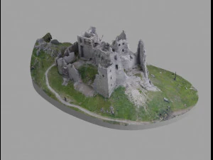 hrusov castle 3D Model
