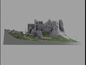 hrusov castle 3D Modell