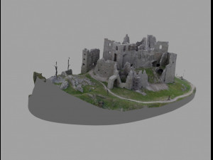 hrusov castle 3D Modell