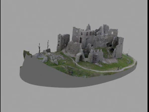 hrusov castle 3D Model