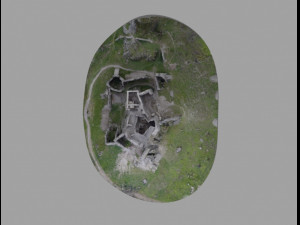 hrusov castle 3D Modell