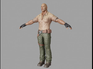 the rock 3Dモデル